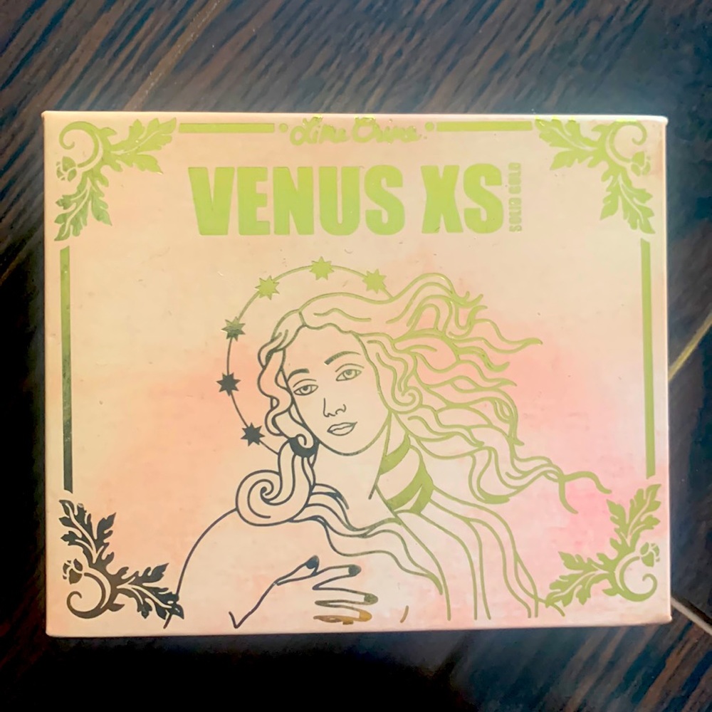 Limited Edition Lime Crime Venus XS palette in Solid Gold